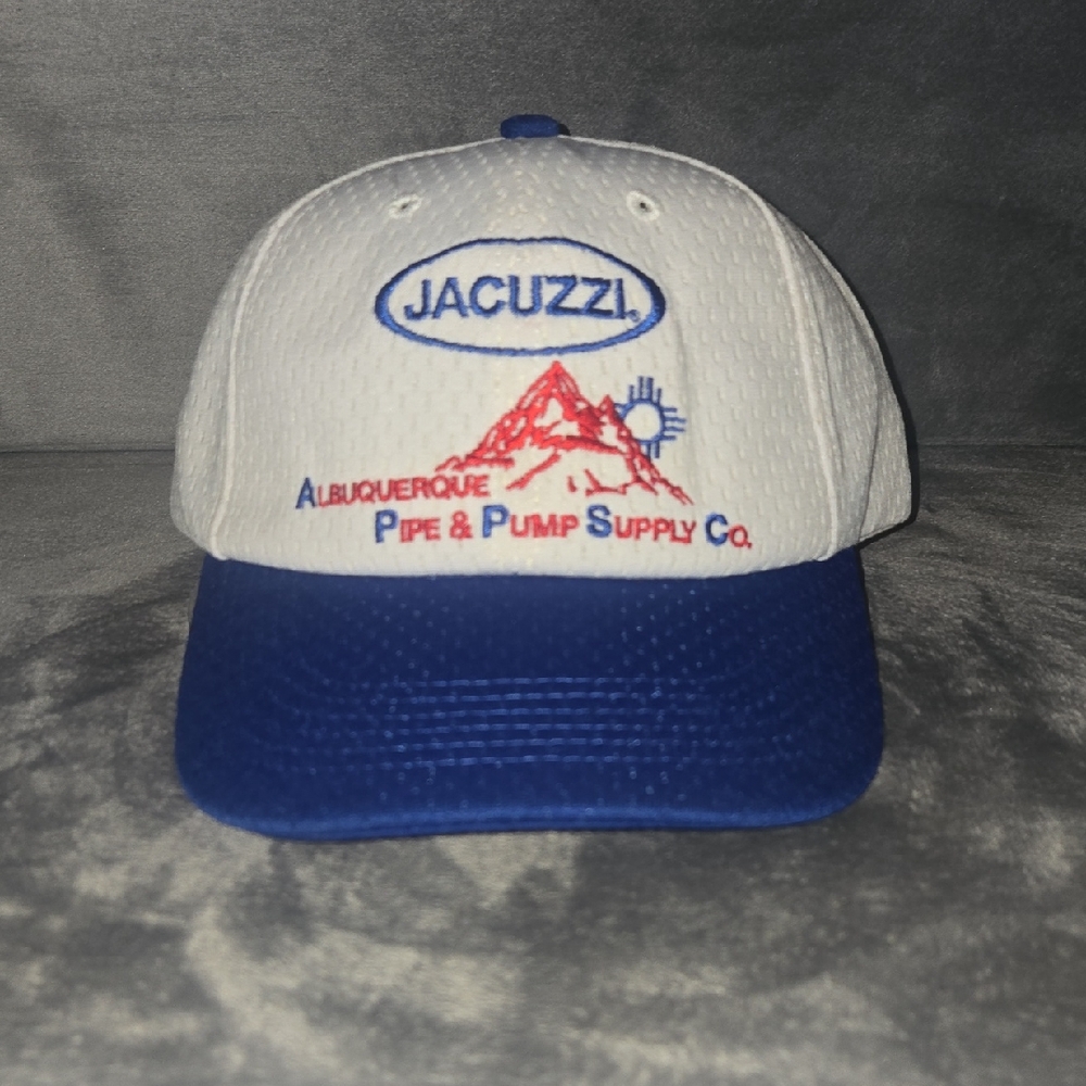 Jacuzzi White and Blue Men's Hat